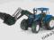 BRUDER 03021 ciągnik New Holland T8040+ładowacz