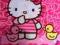 RĘCZNIK przedszkolny Hello Kitty 30x50 Piaseczno