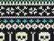 Opaska chusta wielofunkcyjna 4 FUN Skull blue