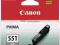 CANON Tusz CLI-551 SZARY 6512B001