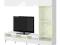 IKEA BESTA Szafka pod TV biały tofta 240x40x202 cm