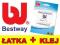 zestaw naprawczy BESTWAY 2w1 łatka + klej 62022