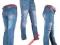 MZ# NOWE blue jeans GIRL MAGIC styl ok. 164 *16