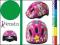 Kask rowerowy dziecięcy LITTLE FAIRY S (48-52)