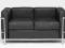 Sofa 2- osobowa  insp. projektem LC2