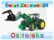 BRUDER TRAKTOR JOHN DEERE Z ŁADOWACZEM 03051