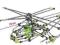 Inteligentne Klocki 252-2 HELIKOPTER 70cm 343el.