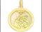 ZŁOTY MEDALIK MATKA BOSKA ZŁOTO585 KOMUNIA CHRZEST