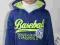 Bluza Baseball B kolor granat roz.98