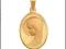SUBTELNY ZŁOTY pr.585 MEDALIK MATKA BOSKA