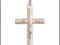 ZŁOTY 585 DUŻY MASYWNY KRZYŻ KRZYŻYK 2,96 x 1,94cm