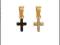 ZŁOTY 585 KRZYŻ * CROSS * KRZYŻYK 0,4cm x 0,6cm