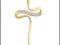 ZŁOTY WISIOREK ZAWIESZKA KRZYŻ KRZYŻYK 585 ***