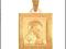 ZŁOTY MEDALIK MATKA BOSKA KOMUNIA CHRZEST ZŁOTO585