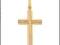 ZŁOTY KRZYŻ KRZYŻYK ZŁOTO 585 *** KOMUNIA CHRZEST