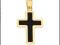 ZŁOTY KRZYŻ KRZYŻYK ZŁOTO 585 *** KOMUNIA CHRZEST