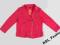 Bluza żakiet dziewczęcy różowy  158cm