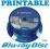 VERBATIM BD-R BLU-RAY 25GB 6x Printable cake25 AZO