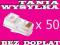 50 szt WTYK RJ45  WTYKI KOŃCÓWKA KOŃCÓWKI RJ-45