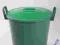 KOSZ POJEMNIK NA ŚMIECI 40L ZEWNĘTRZNY + POKRYWA
