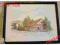 H-P PIĘKNA AKWARELA  SYGNOWANA OPRAWIONA W RAMĘ