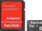 SANDISK microSDHC 8GB + adapter SD