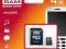 GOODRAM microSDHC 4GB Klasa 4 + adapter