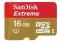 Extreme microSDHC 16GB Class 10 45MB/s + Adapter+