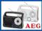 AEG RADIO WIELOZAKRESOWE TRANZYSTOROWE 3LATA GWAR
