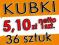 KUBKI REKLAMOWE 36 szt - Twój projekt TANIO - 72H!
