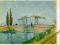 Van Gogh MALOWIDŁO MOST HOLANDIA  ROK 93 FP 793