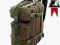 Plecak Wojskowy Assault Zielony Moro Molle 25l