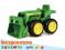 Lusi BRITAINS 42930 Tomy mini ładowarka John Deere