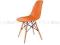 Krzesło krzesła Enzo pomarańczowe Signal