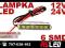 Lampka 42 mm LED 6 SMD neon SKUTER listwa 12V 24V