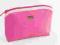 KOSMETYCZKA LUKSUSOWA RÓŻOWA MAŁA - PINK
