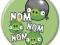 ANGRY BIRDS ŚWINKA NOM NOM NOM ZNACZEK ODZNAKA