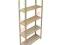 REGAŁ DREWNIANY PÓŁKI 30X80X170 LITE DREWNO