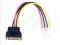KABEL SATA ZASILAJĄCY (M) -&gt; MOLEX (F) 0 12M