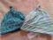 2pak dzianinowych czapek 6-9 v1548-77x