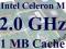 INTEL CELERON M 550 2.0GHz FSB 533MHZ 1MB cache