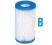 Filtr do pompy basenowej typ B INTEX 59905