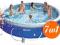 Basen ogrodowy rozporowy 457x91 7w1 57124 Bestway
