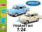 WELLY Auto MODEL Samochód TRABANT 601 1:24