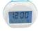 BUDZIK zegar termometr LCD model X1 PODŚWIETLANY