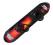 DESKA SNOWBOARD 95CM CZRNO-CZERWONA KIMET Z0410/CZ