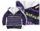 Rewelacyjny sweter/bluza na polarze granat r. 150