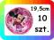 TALERZYKI PAPIEROWE MYSZKA MINNIE 10SZT URODZINKI