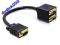 Adapter VGA -> 2 x VGA Delock FVat B-stok