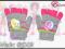 RĘKAWICZKI DZIECIĘCE #137__ POLLY POCKET wzór RD09